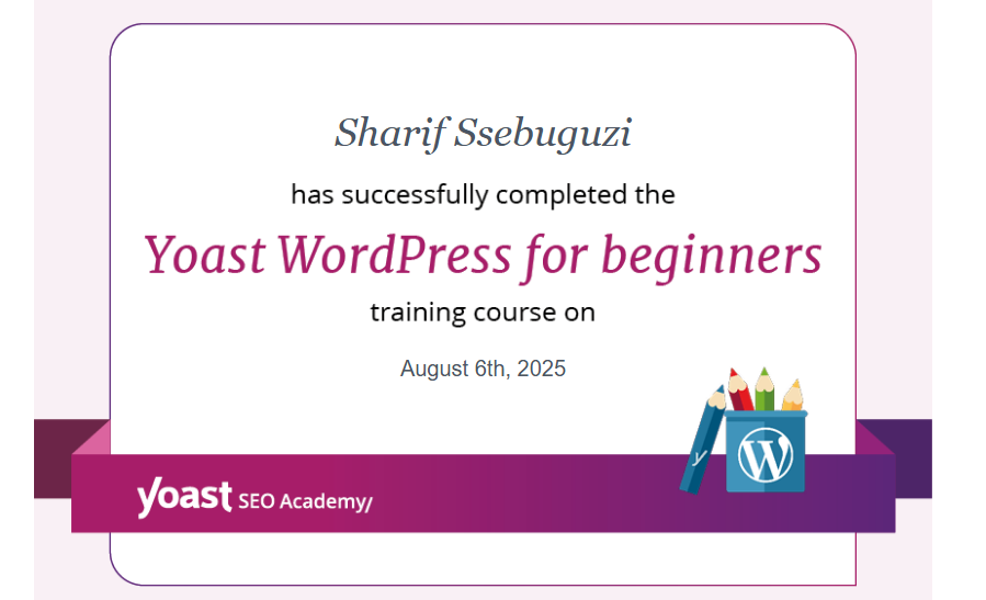 Certificate 2