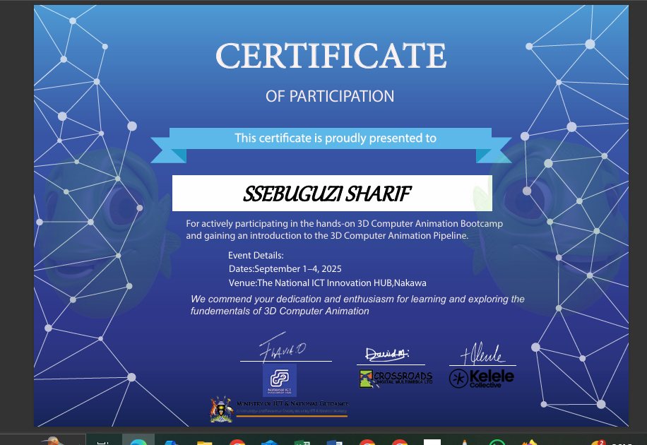 Certificate 3