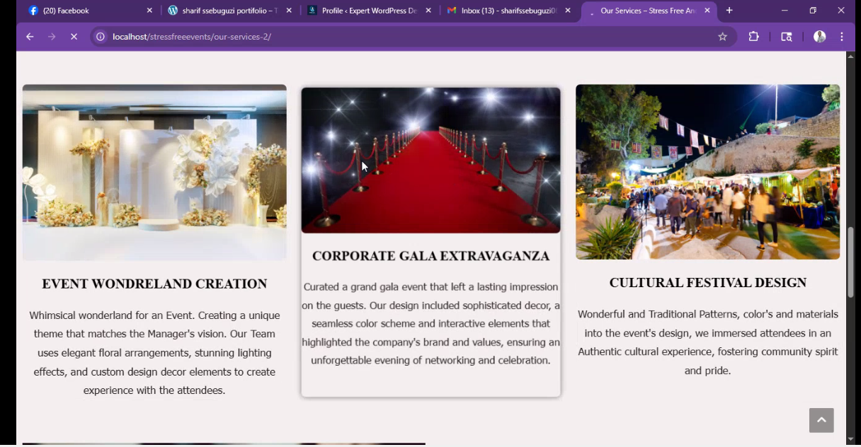 WordPress website built by Sharif Ssebuguzi in Kampala